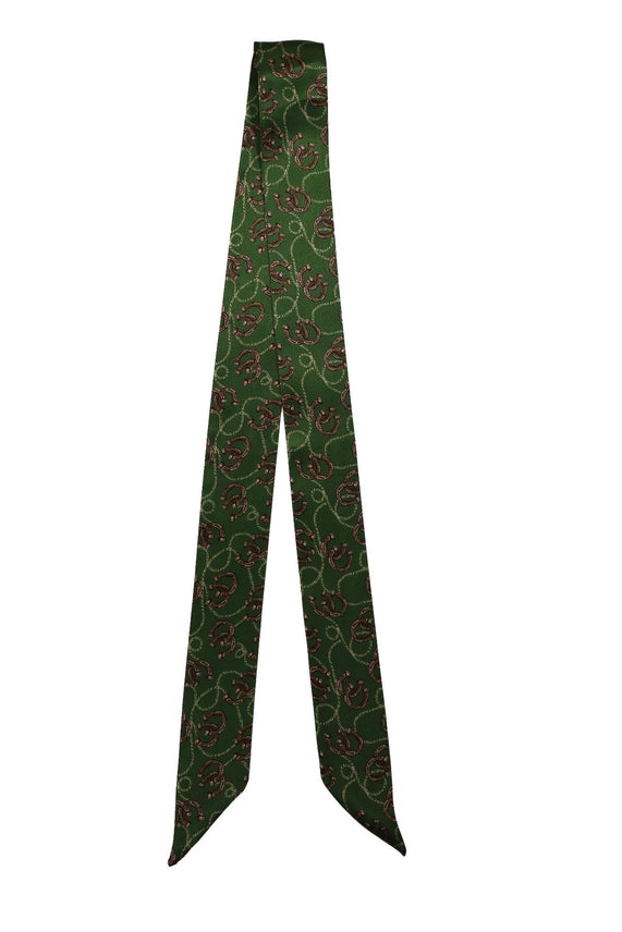 Western Horseshoe Print Twilly