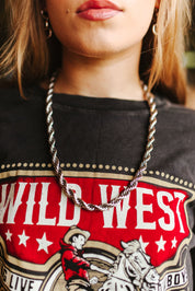 Twisted Rope Chain Necklace