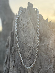 Twisted Rope Chain Necklace