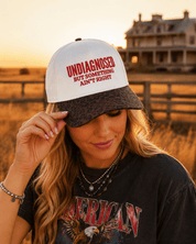 Undiagnosed But Something Ain't Right Embroidered Trucker Hat