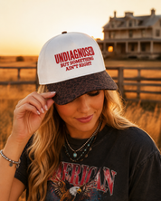 Undiagnosed But Something Ain't Right Embroidered Trucker Hat