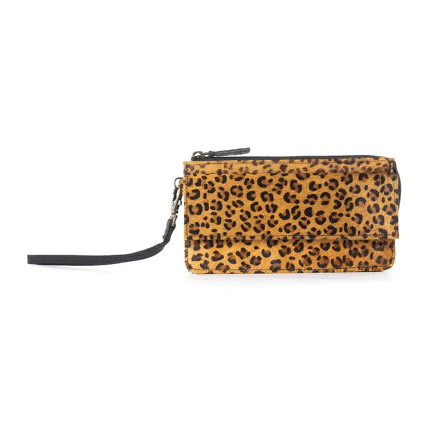 Uptown Girl Leopard Wristlet