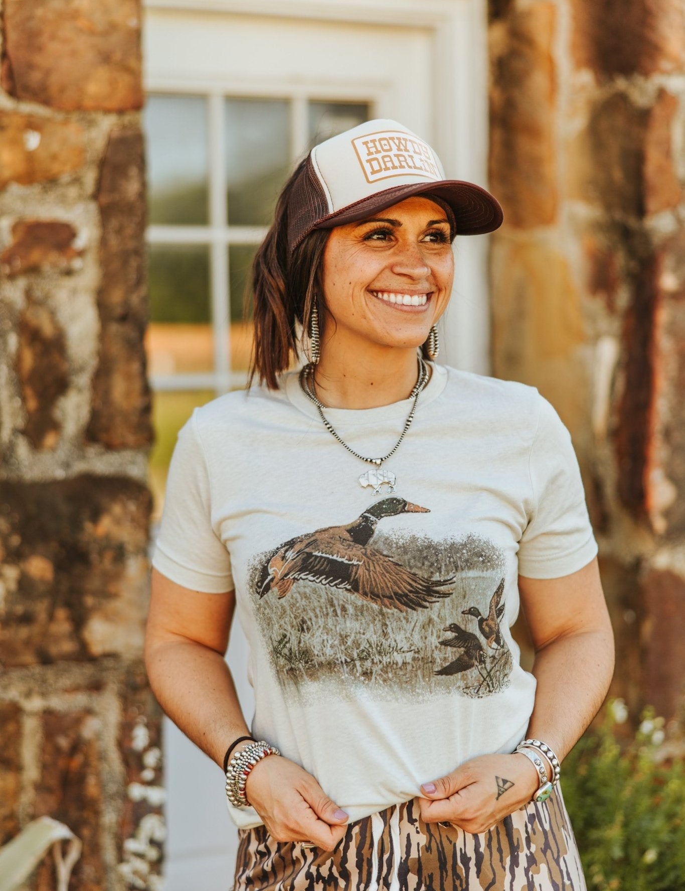 Vintage Duck Graphic TeeCementXS