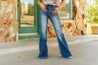 Vintage High Rise Flare Jeans2