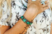 Vintage Turquoise Cuff Bracelet