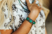 Vintage Turquoise Cuff Bracelet