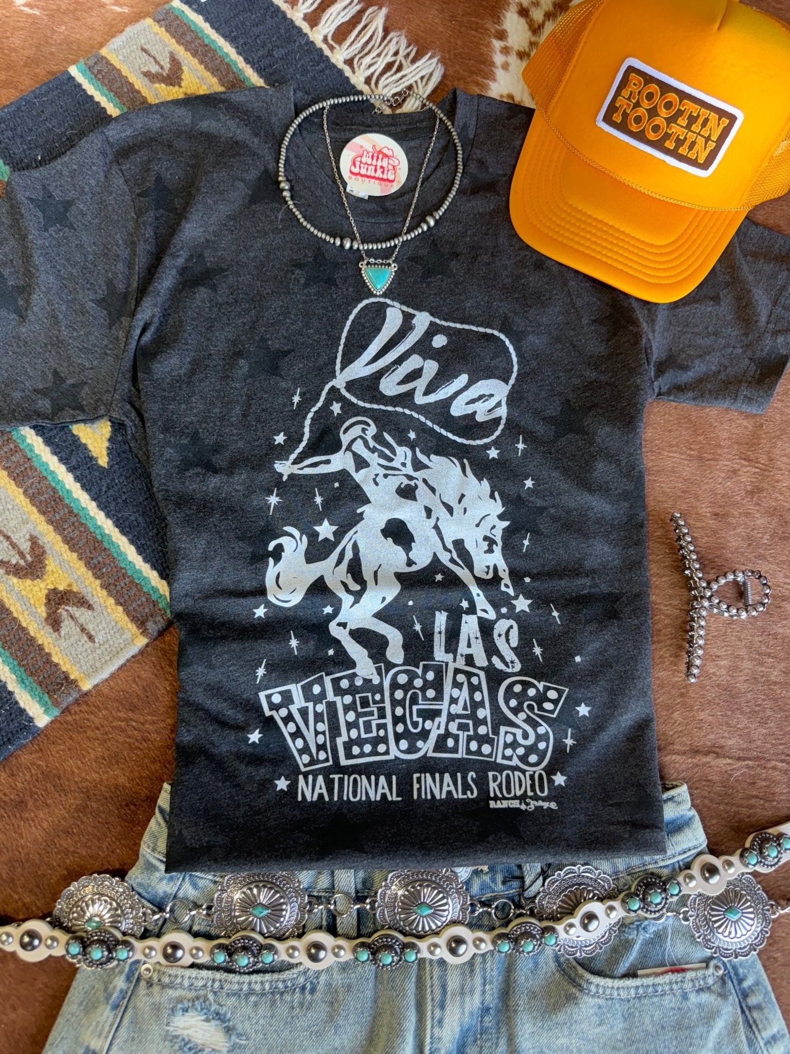 Viva Las Vegas NFR Graphic TeeS
