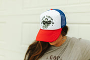 Vote Trump Cowboy Trucker HatMultiOS