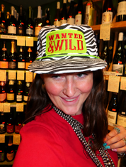 Wanted And Wild Zebra Embroidered Hat