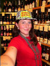 Wanted And Wild Zebra Embroidered Hat
