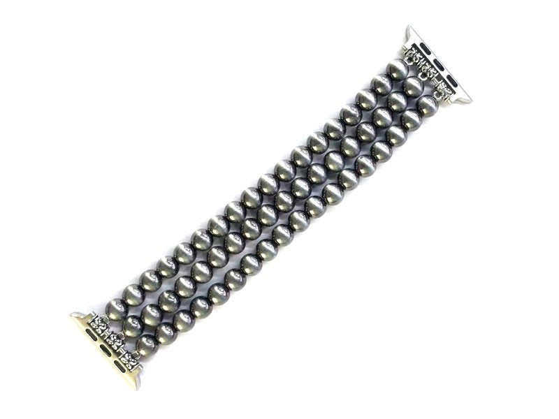 Triple Strand Pearl Apple Watch Band