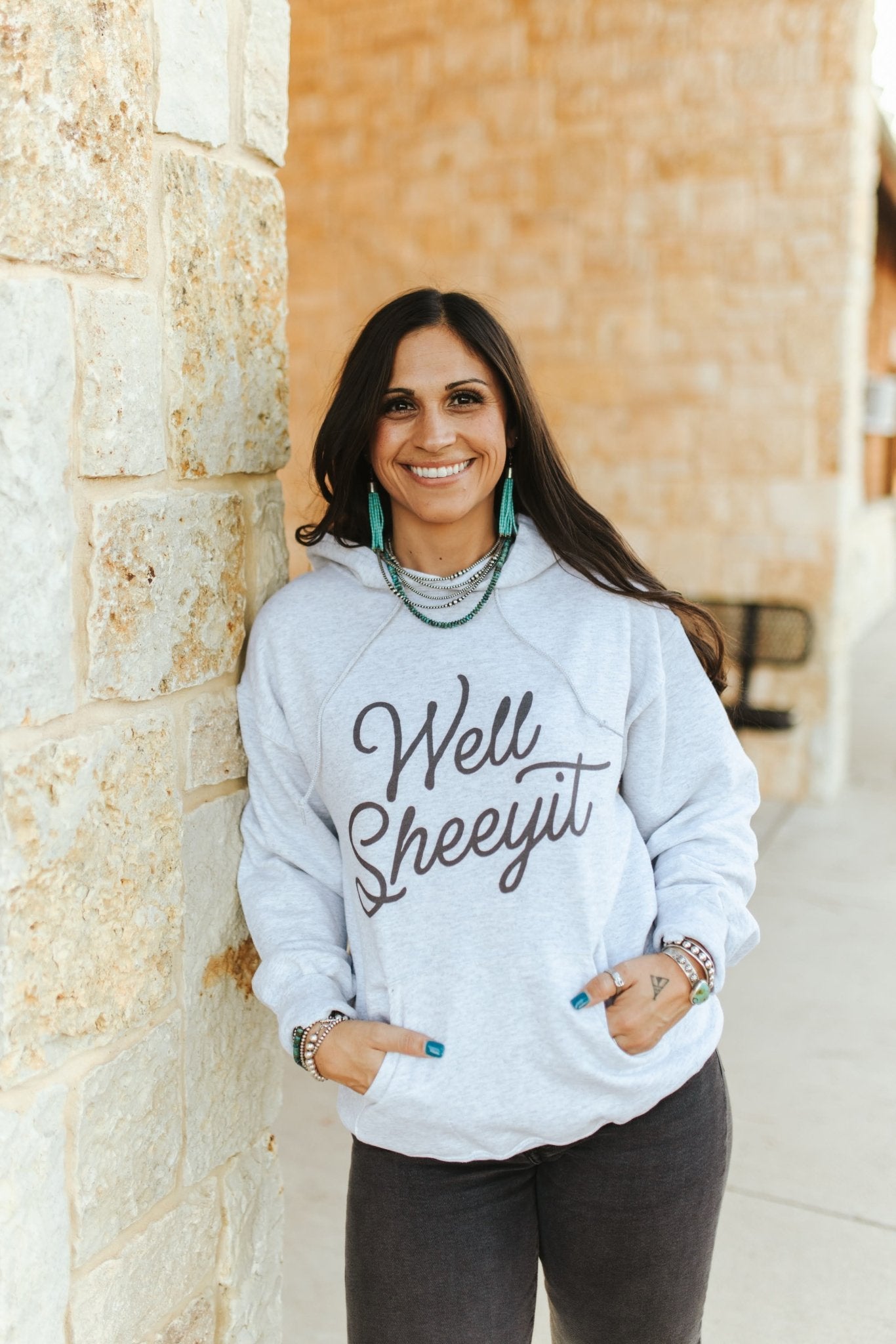 Well Sheeyit Graphic HoodieAshS