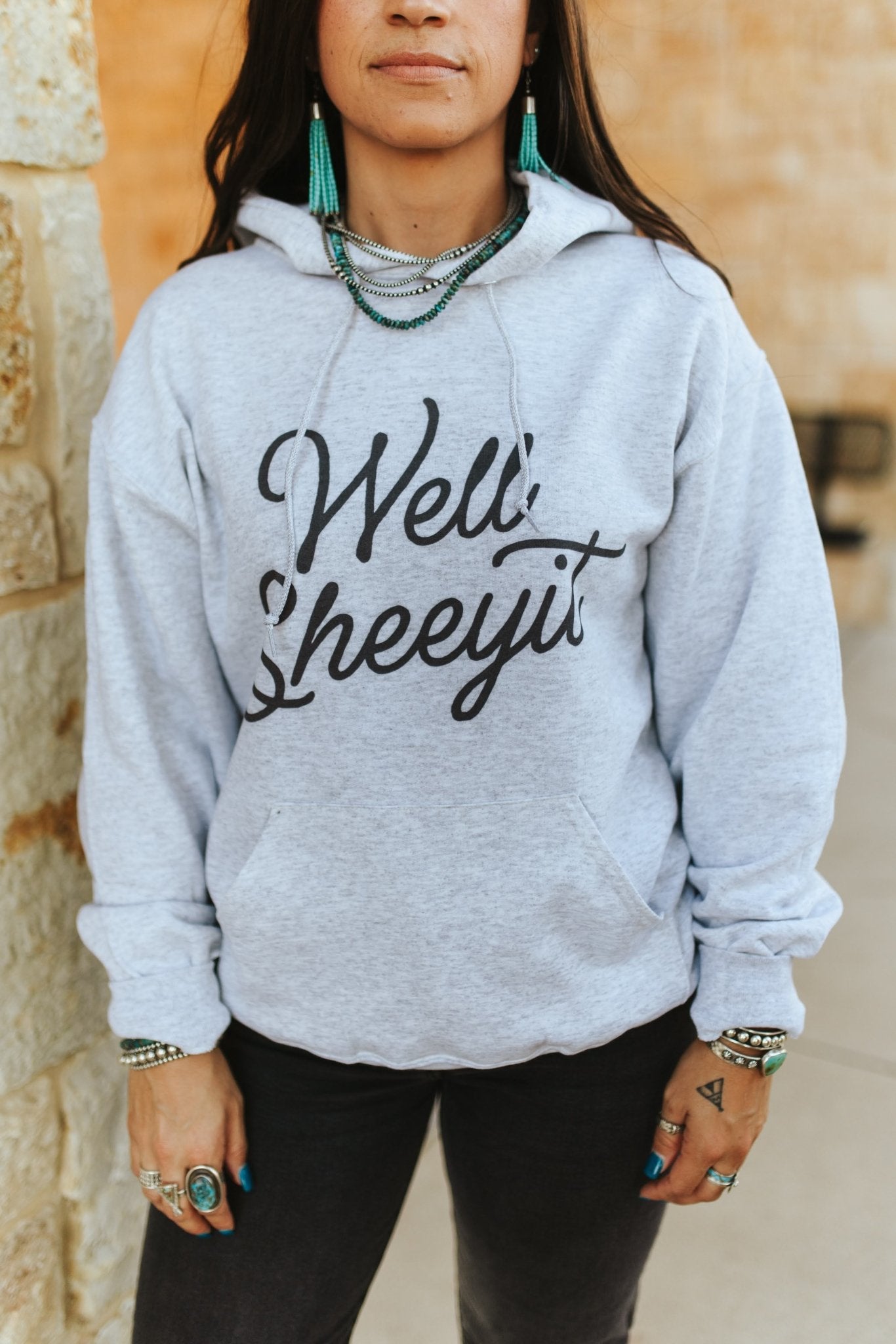 Well Sheeyit Graphic HoodieAshS