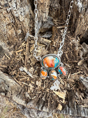 Western Authentic Spiny Oyster Necklace