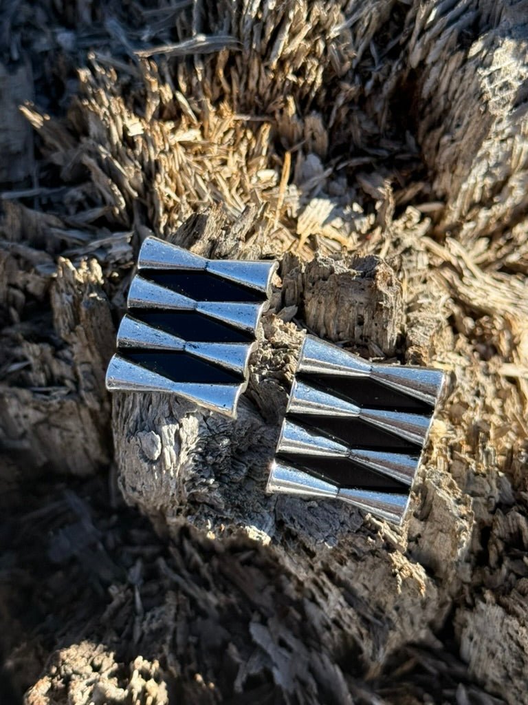 Western Aztec Stud Earrings