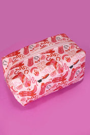 Western Bow Pink Pouch