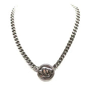 Western Buffalo Coin Chain Necklace