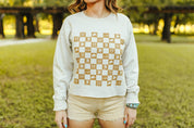Western Checkers Graphic SweatshirtSandS