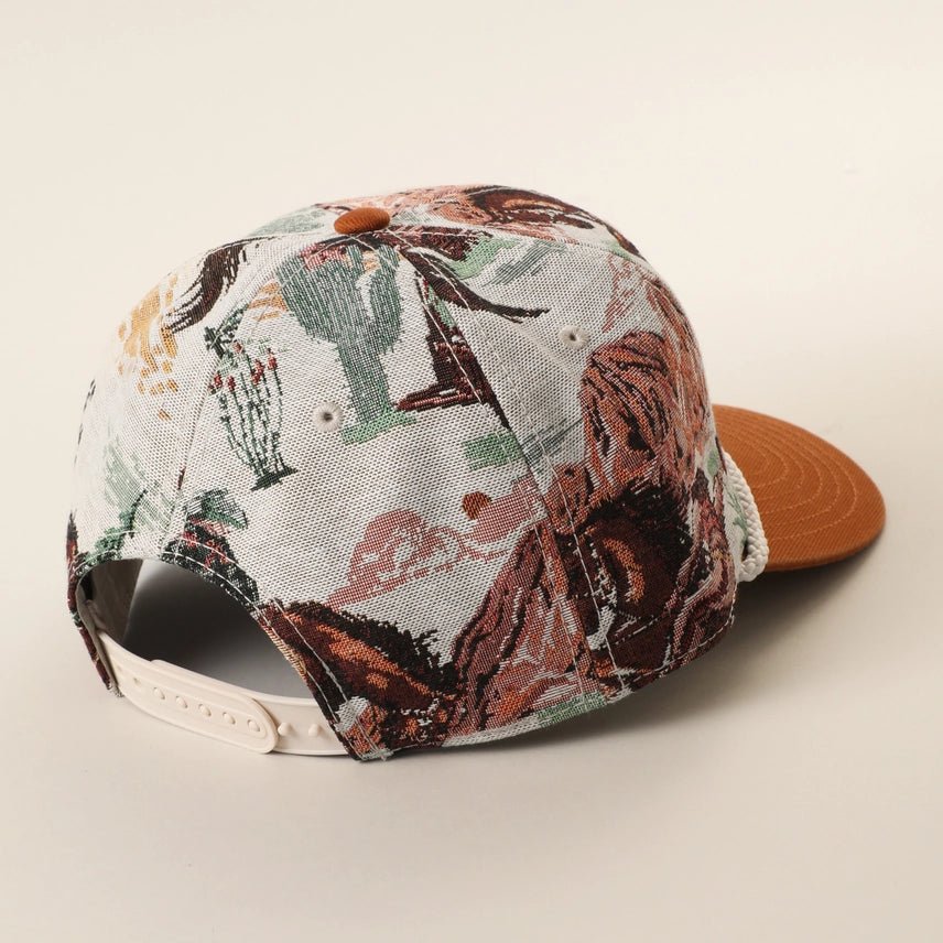 Western Cowboy Tapestry Trucker Hat