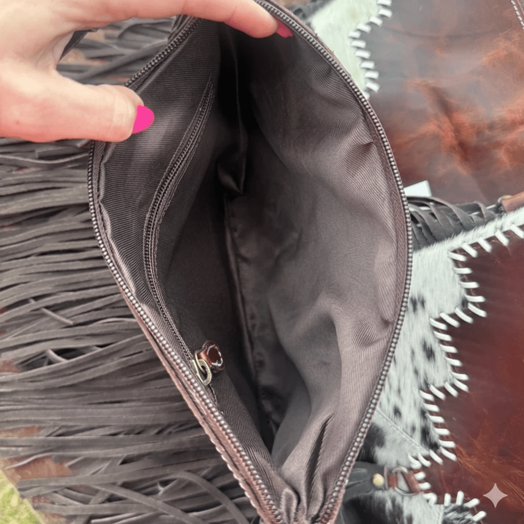 Western Cowgirl Fringe Crossbody Bag