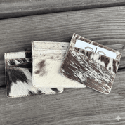 Western Cowhide Card Holder