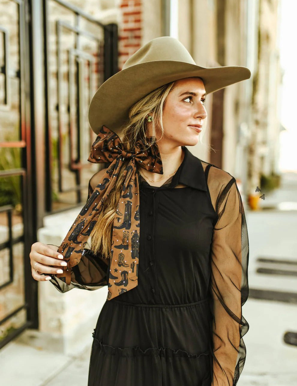 Western Hair Bow - Boot ScootSM