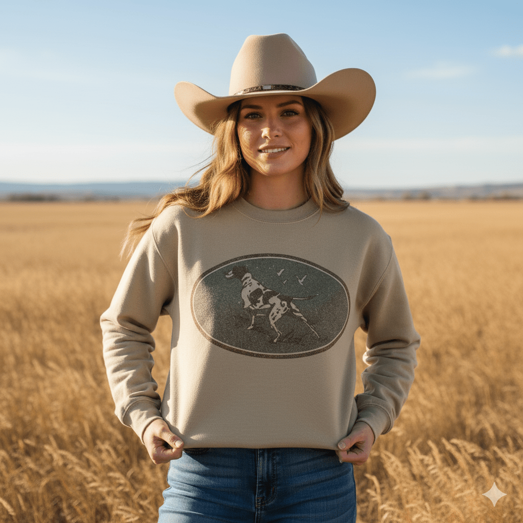 Western Hunt Dog Graphic SweatshirtSandS