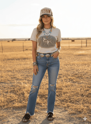 Western Hunt Dog Graphic TeeCementS