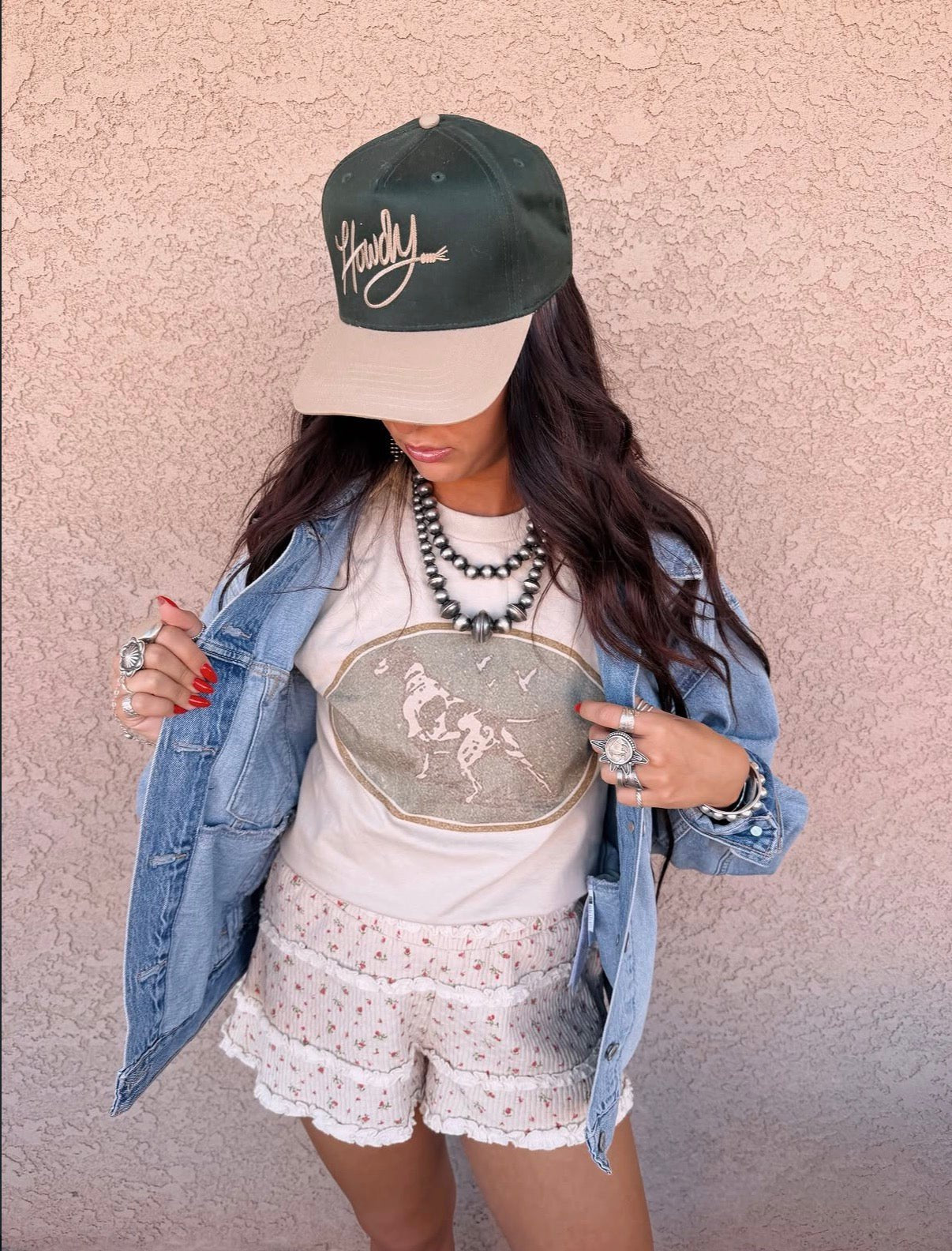 Western Hunt Dog Graphic TeeCementS