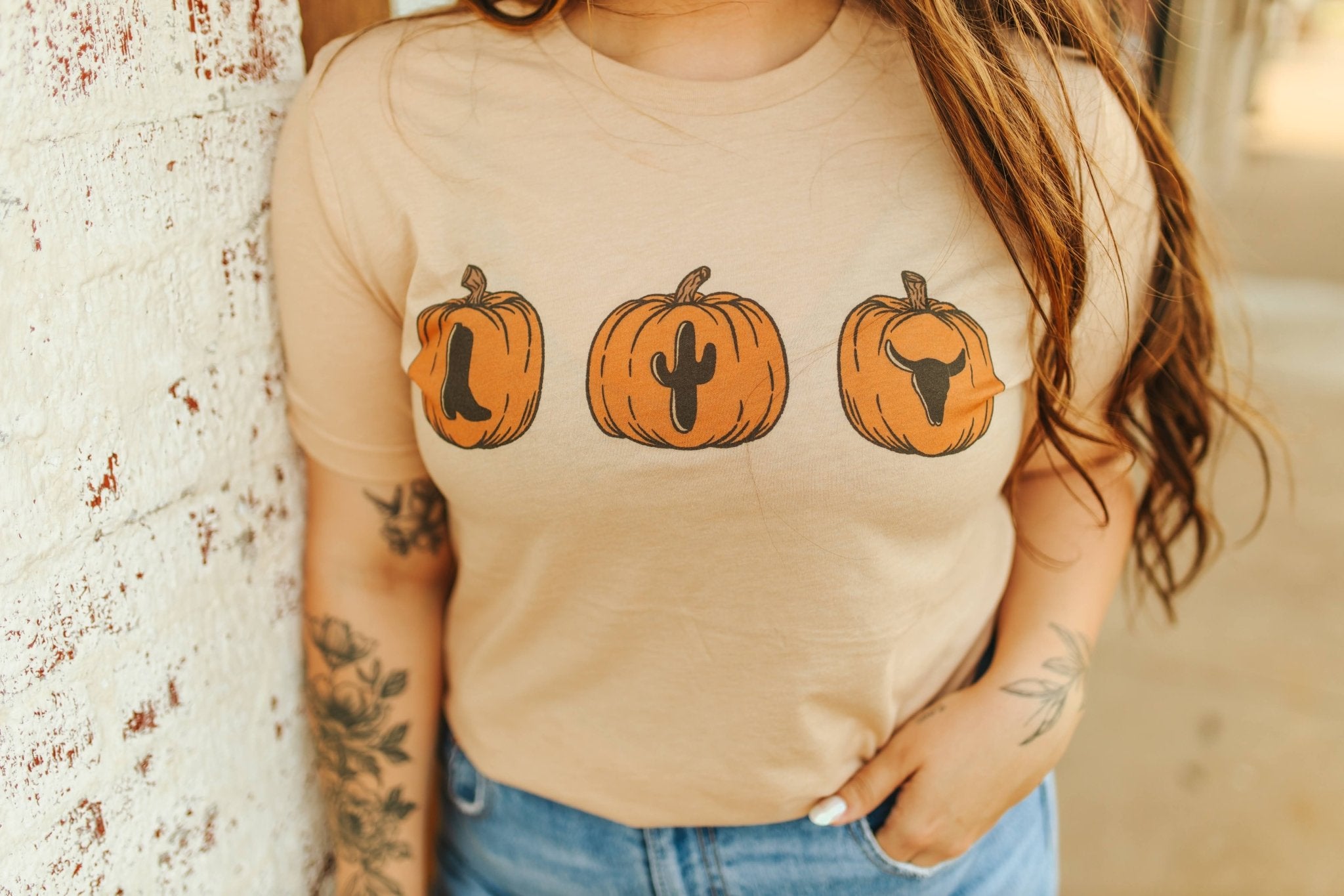 Western Pumpkins Graphic TeeSand DuneS