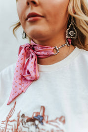 Western Snaffle Bit Scarf Charm