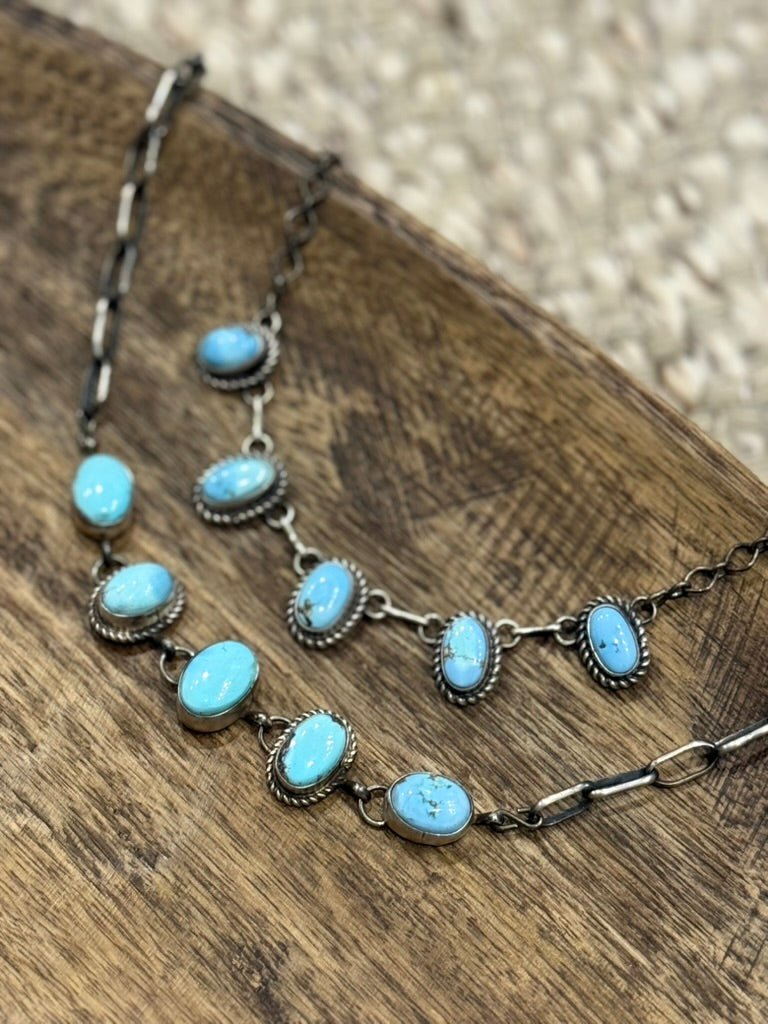 Western Trail Turquoise Choker1