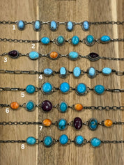 Western Trail Turquoise Choker1