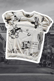 Western Trails Puff Sleeve TopS