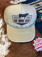 Western Turquoise Hat Chain