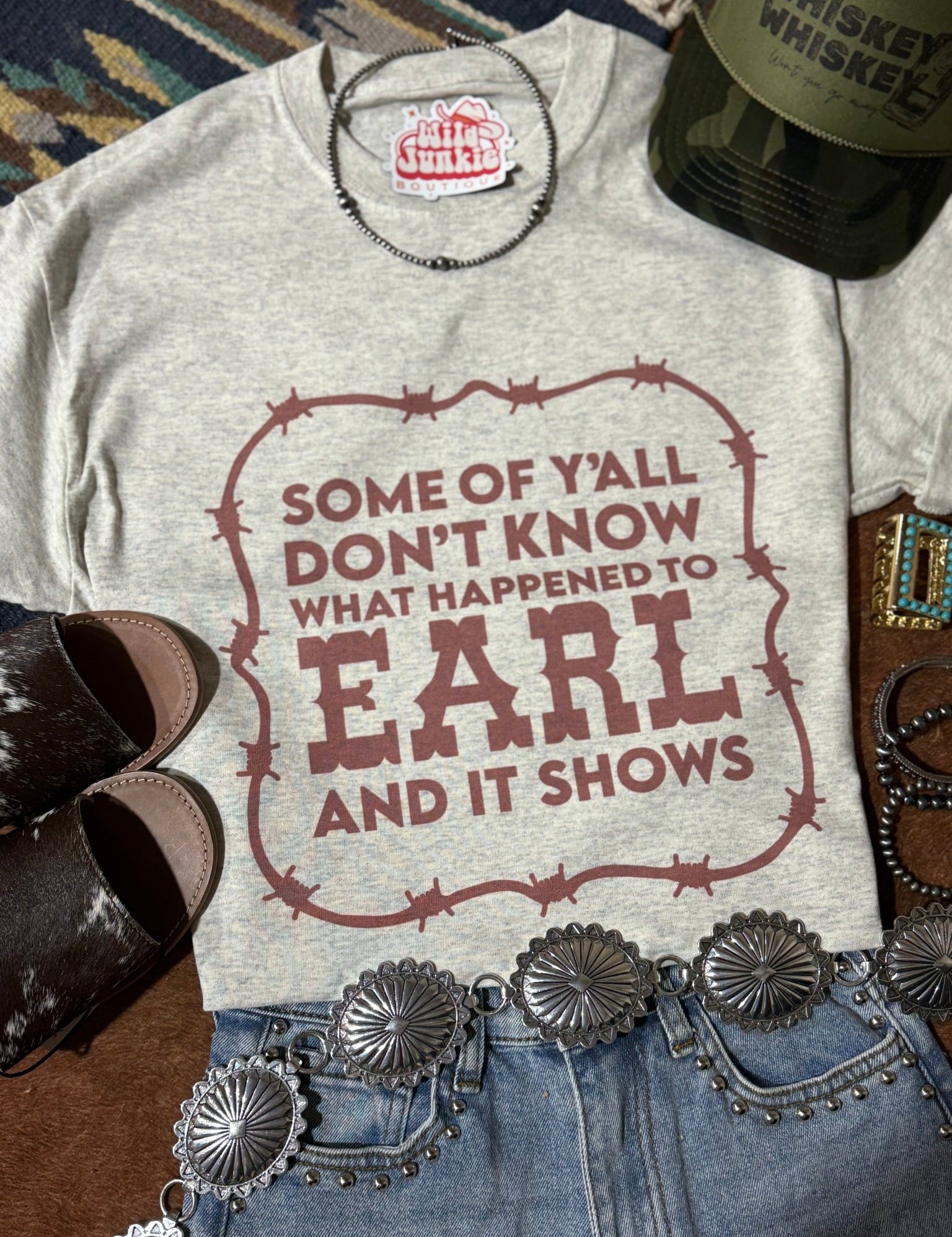 What Happened To Earl Graphic TeeHeather OatmealS