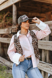 Wide Cuff Button Down Striped ShirtS