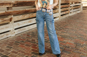 Wide Leg Cargo Jeans1