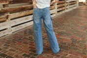 Wide Leg Cargo Jeans1