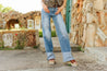 Wide Leg Cuff Jeans2
