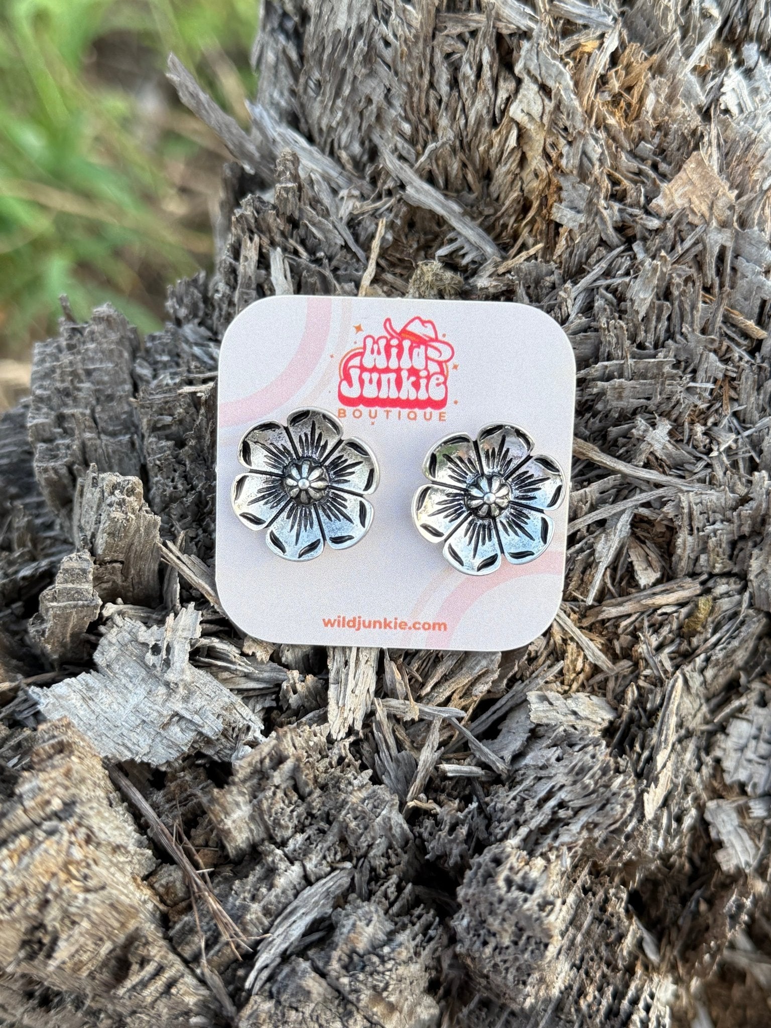 Wild Flower Post Earrings