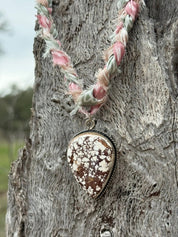 Wild Horse Braided Bandana Necklace