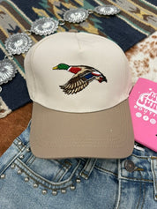 Wild Mallard Embroidered Trucker Hat