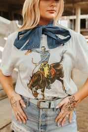 Wild Rider Graphic TeeCool GreyS