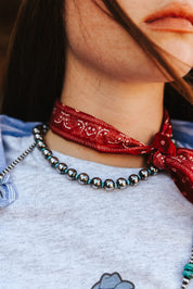 Wild Sky Beaded Choker