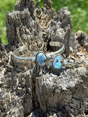 Wild Sky Golden Hills Stamped Cuff Bracelet