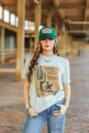 Wild West Cactus Graphic TeeCementS