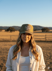 Wild West Trucker HatOlive
