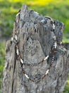 Wood Beaded Layered Necklace