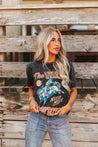 World Needs Cowboys Mineral Washed Graphic TeeS